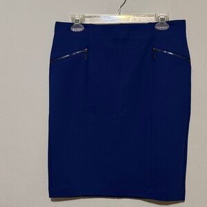 Alfani Royal Blue Pencil Skirt